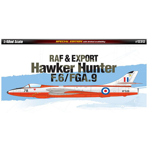 [ACA12312] 1/48 영국공군 수출형 호커 헌터 F. 6 / FGA. 9